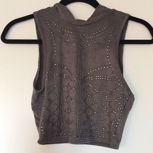 NWOT Windsor studded crop top